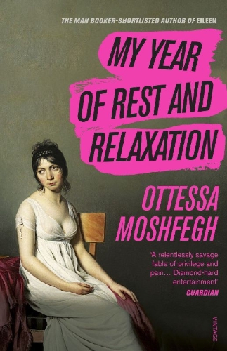 Buchcover und Innenansicht für das Buch: My Year of Rest and Relaxation