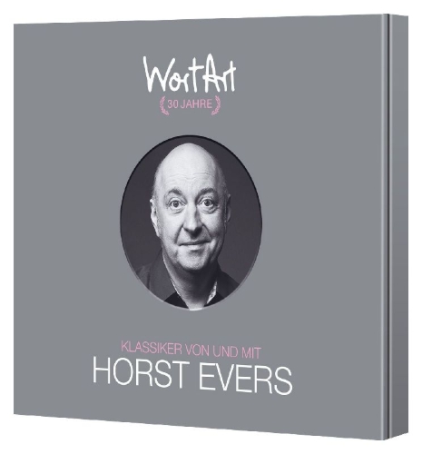 Buchcover und Innenansicht für das Buch: 30 Jahre WortArt - Klassiker von und mit Horst Evers