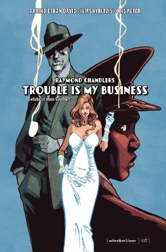 Buchcover und Innenansicht für das Buch: Trouble is my Business
