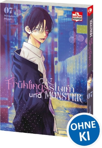 Buchcover und Innenansicht für das Buch: HARU NO ARASHI TO MONSTER