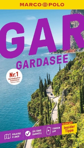 Buchcover und Innenansicht für das Buch: MARCO POLO Reiseführer Gardasee