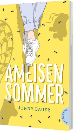 Buchcover und Innenansicht für das Buch: Ameisensommer