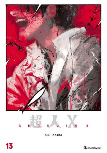 Buchcover und Innenansicht für das Buch: Choujin X - Band 13