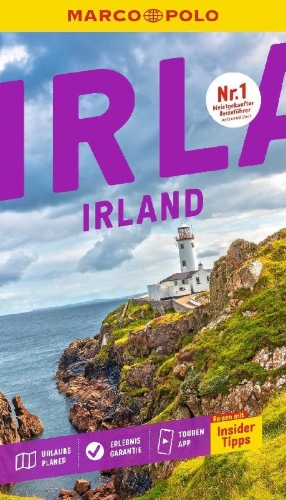 Buchcover und Innenansicht für das Buch: MARCO POLO Reiseführer Irland
