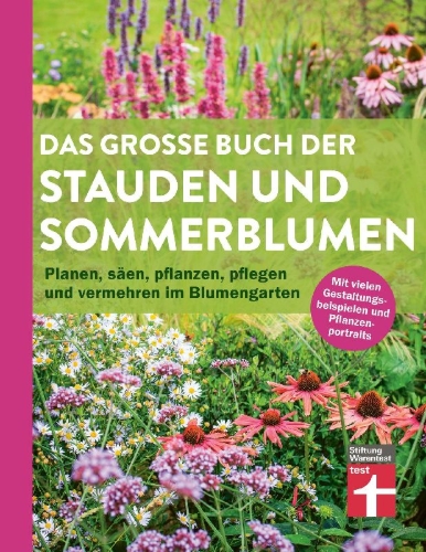 Buchcover und Innenansicht für das Buch: Das große Buch der Stauden und Sommerblumen