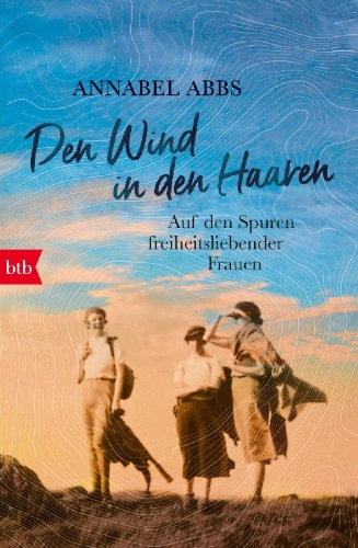 Buchcover und Innenansicht für das Buch: Windswept: Walking in the footsteps of remarkable women
