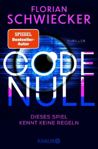 Buchcover und Innenansicht für das Buch: Code Null. Dieses Spiel kennt keine Regeln