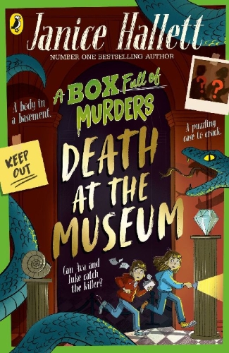 Buchcover und Innenansicht für das Buch: Death at the Museum