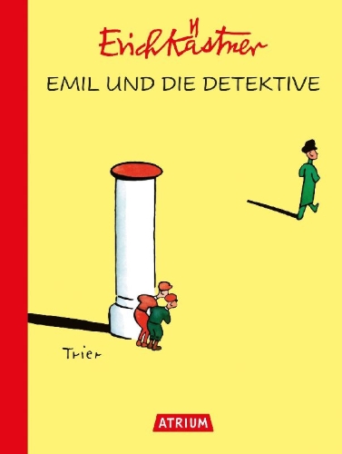 Buchcover und Innenansicht für das Buch: Emil und die Detektive
