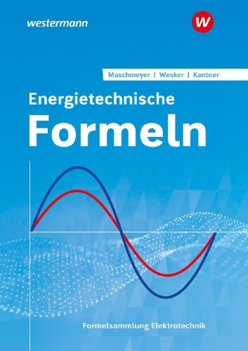 Buchcover und Innenansicht für das Buch: Energietechnische Formeln