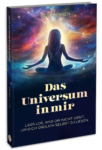 Buchcover und Innenansicht für das Buch: Das Universum in mir