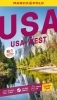 Buchcover und Innenansicht für das Buch: MARCO POLO Reiseführer USA West