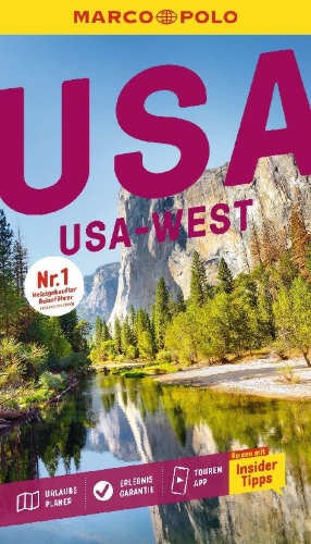 Buchcover und Innenansicht für das Buch: MARCO POLO Reiseführer USA West