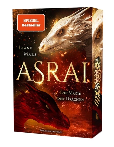 Buchcover und Innenansicht für das Buch: Asrai - Die Magie der Drachen