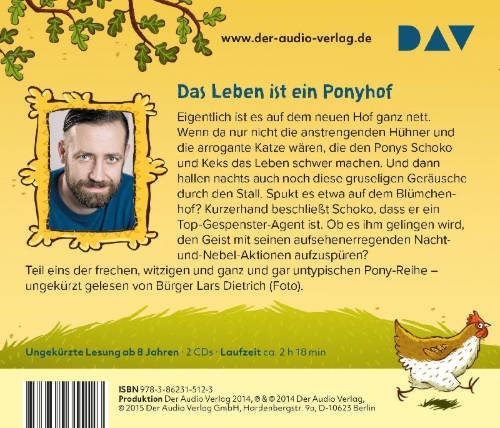 Buchcover und Innenansicht für das Buch: Die Haferhorde 01: Flausen im Schopf