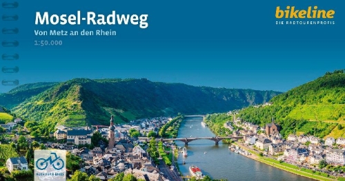 Buchcover und Innenansicht für das Buch: Mosel-Radweg