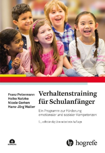 Buchcover und Innenansicht für das Buch: Verhaltenstraining für Schulanfänger