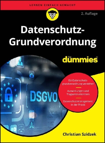 Buchcover und Innenansicht für das Buch: Datenschutzgrundverordnung für Dummies