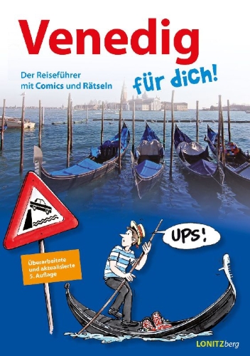 Buchcover und Innenansicht für das Buch: Venedig für dich!