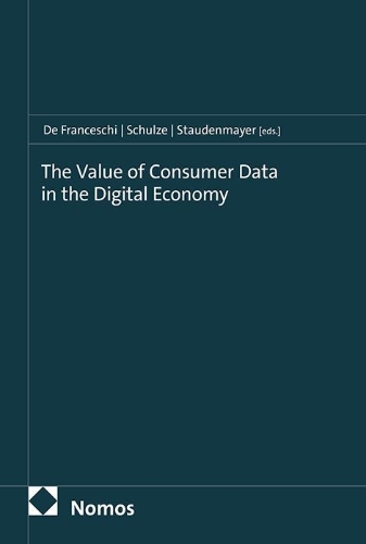 Buchcover und Innenansicht für das Buch: The Value of Consumer Data in the Digital Economy