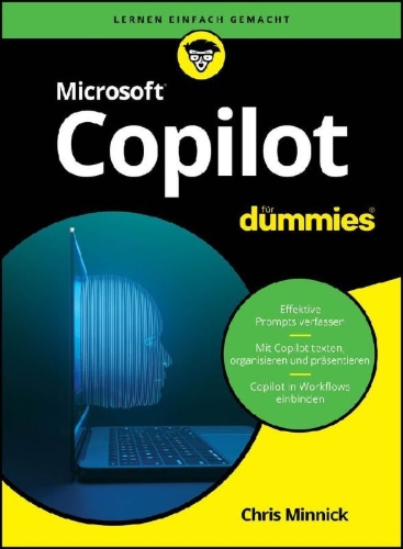 Buchcover und Innenansicht für das Buch: Microsoft Copilot für Dummies