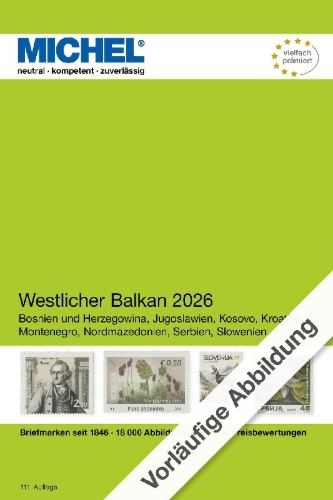 Buchcover und Innenansicht für das Buch: Westlicher Balkan