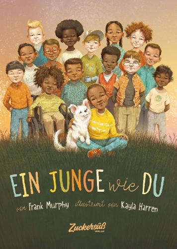 Buchcover und Innenansicht für das Buch: A boy like you