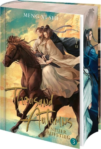 Buchcover und Innenansicht für das Buch: Thousand Autumns. Buch 3