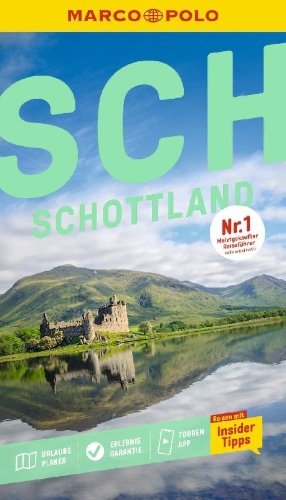 Buchcover und Innenansicht für das Buch: MARCO POLO Reiseführer Schottland