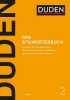 Buchcover und Innenansicht für das Buch: Duden - Das Stilwörterbuch