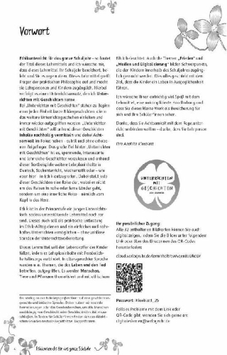 Buchcover und Innenansicht für das Buch: Ethikunterricht für das ganze Schuljahr - Klasse 3/4