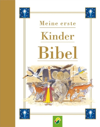 Buchcover und Innenansicht für das Buch: Meine erste Kinderbibel ab 4 Jahren