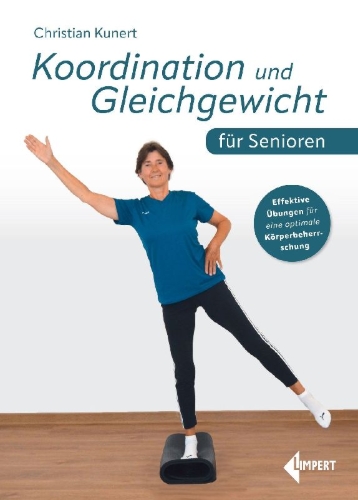 Buchcover und Innenansicht für das Buch: Koordination und Gleichgewicht für Senioren