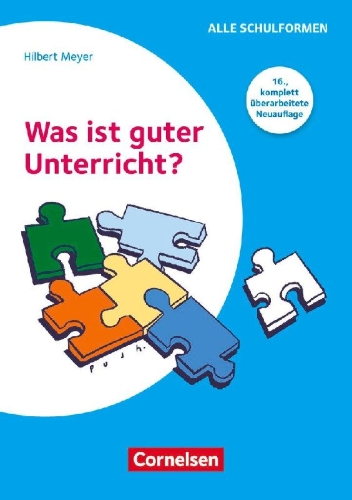 Buchcover und Innenansicht für das Buch: Was ist guter Unterricht?