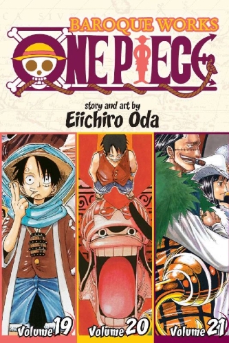 Buchcover und Innenansicht für das Buch: One Piece (Omnibus Edition), Vol. 7