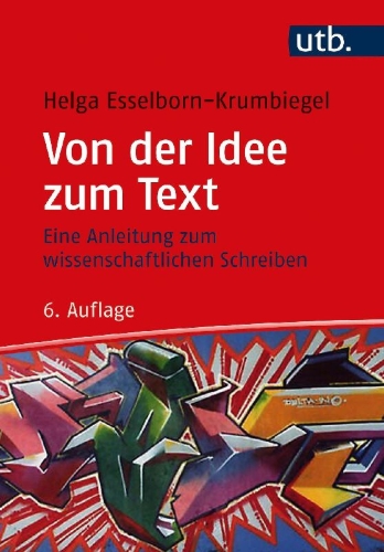 Buchcover und Innenansicht für das Buch: Von der Idee zum Text