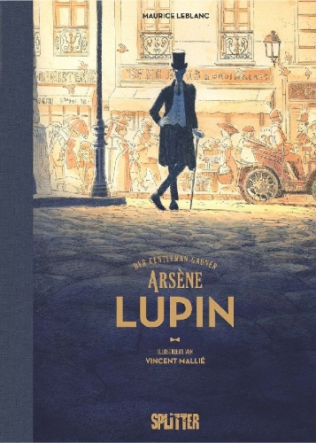 Buchcover und Innenansicht für das Buch: Arsène Lupin - Der Gentleman-Dieb
