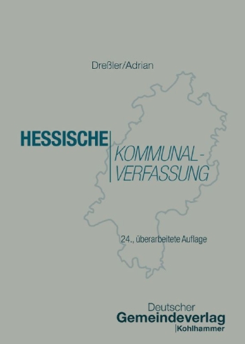 Buchcover und Innenansicht für das Buch: Hessische Kommunalverfassung