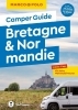 Buchcover und Innenansicht für das Buch: MARCO POLO Camper Guide Bretagne & Normandie
