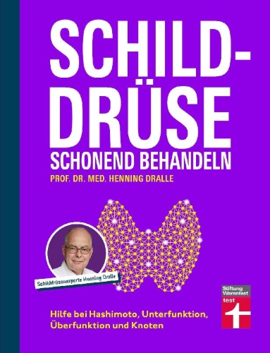 Buchcover und Innenansicht für das Buch: Schilddrüse schonend behandeln