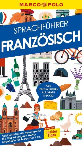 Buchcover und Innenansicht für das Buch: MARCO POLO Sprachführer Französisch