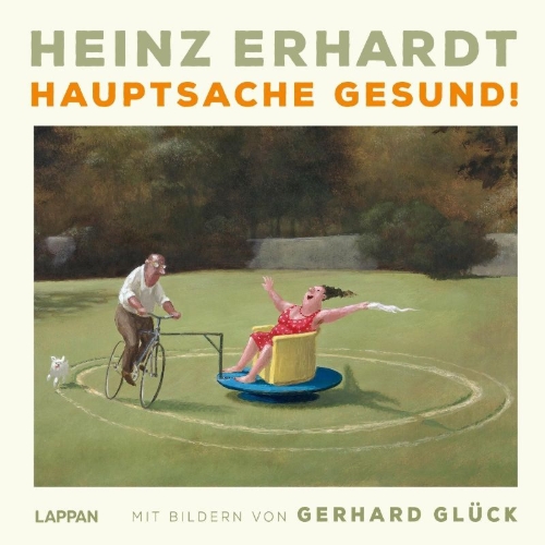 Buchcover und Innenansicht für das Buch: Heinz Erhardt: Hauptsache gesund!