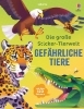 Buchcover und Innenansicht für das Buch: Die große Sticker-Tierwelt: Gefährliche Tiere