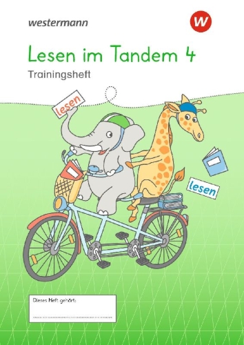 Buchcover und Innenansicht für das Buch: Westermann Unterrichtsmaterialien Grundschule. Lesen im Tandem 4