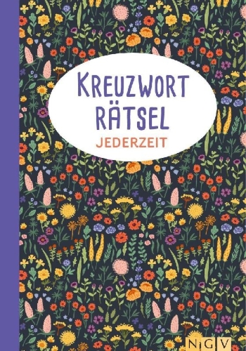 Buchcover und Innenansicht für das Buch: Kreuzworträtsel jederzeit
