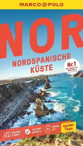 Buchcover und Innenansicht für das Buch: MARCO POLO Reiseführer Nordspanische Küste