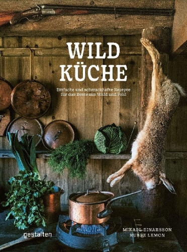 Buchcover und Innenansicht für das Buch: Wildküche