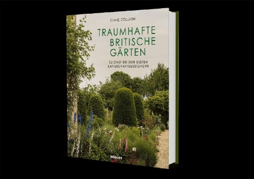 Buchcover und Innenansicht für das Buch: Traumhafte britische Gärten