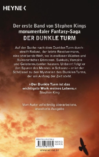 Buchcover und Innenansicht für das Buch: The Dark Tower 1. The Gunslinger