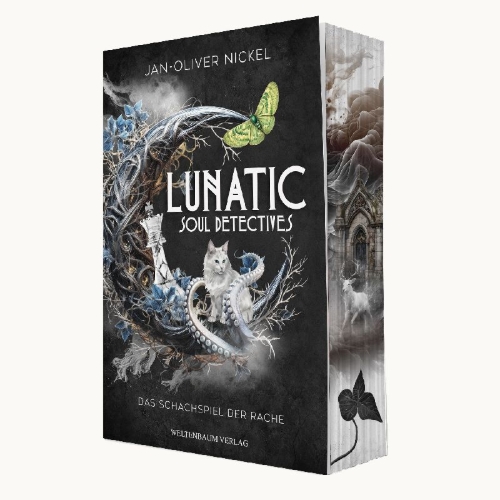Buchcover und Innenansicht für das Buch: Lunatic - Soul Detectives